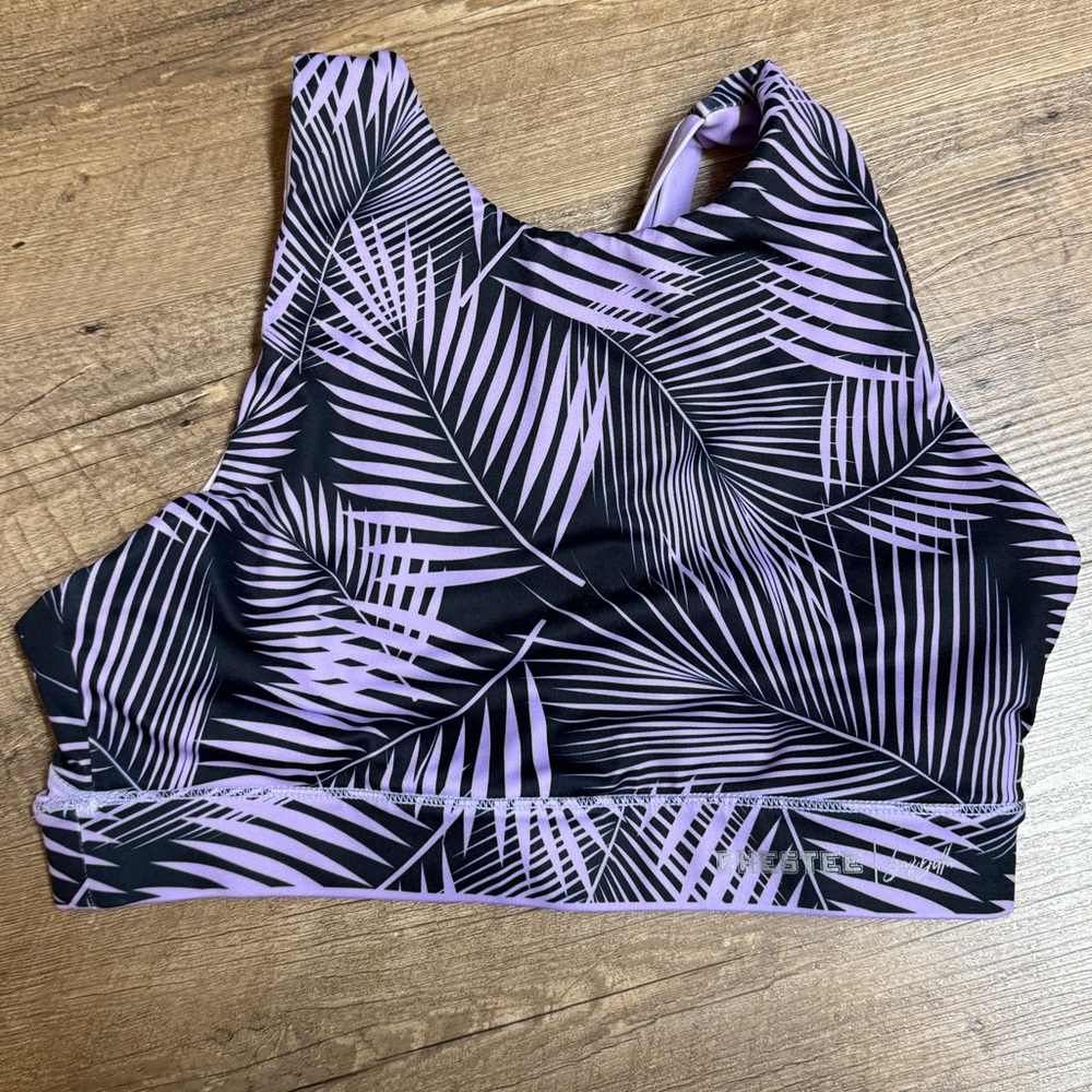 Chestee x Barbella Box The Ella 2-in-1 Reversible Sports Bra Sz 8